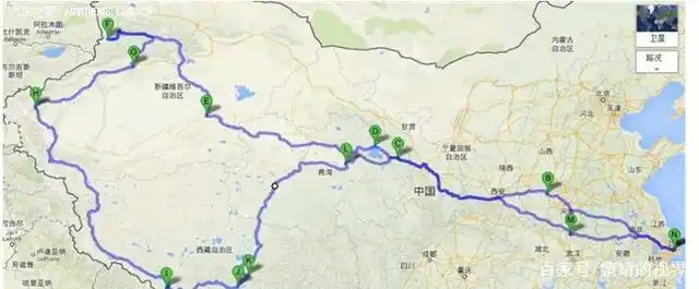 315国道全程详细路线