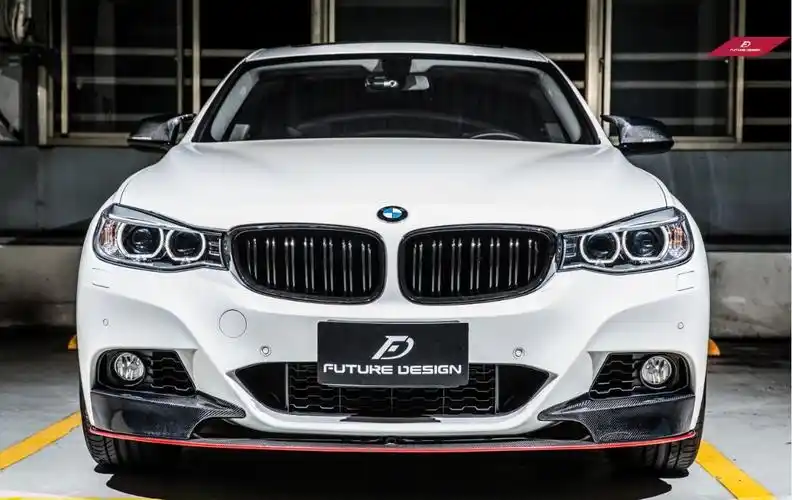 bmw f34 3gt mtech p款 三件式 抽真空碳纤维 卡梦 前下巴