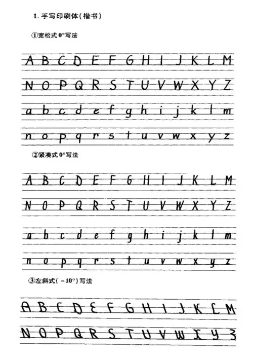 英文意大利斜体