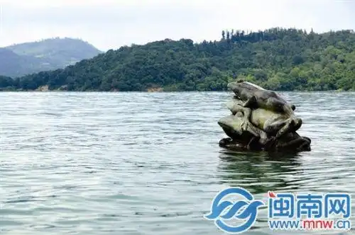 日月潭"9蛙"露真身旱情严重 台十县市今起实施限水