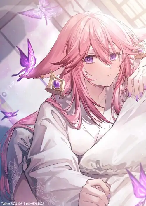 八重神子 - 高清图片,堆糖,美图壁纸兴趣社区