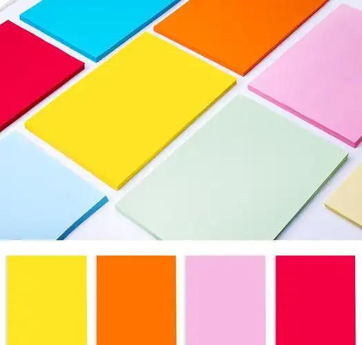 彩色千纸鹤复印纸a4纸打印70g混色儿童幼儿园学生手工折纸材料a4混10