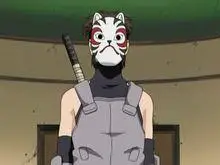 戴暗部面具的大和