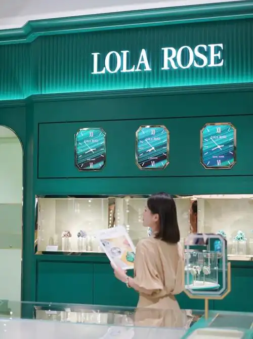 lolarose北京首店复古绿太迷人了