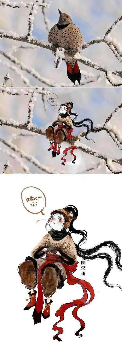 小鸟拟人第二波