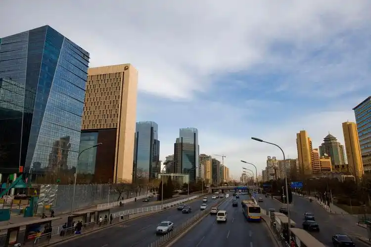 北京东二环建筑风景