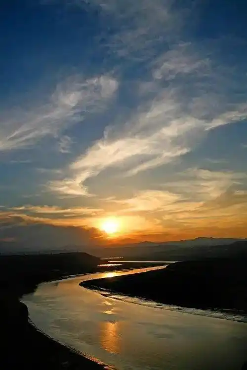 朗诵| 黄河落日_中国