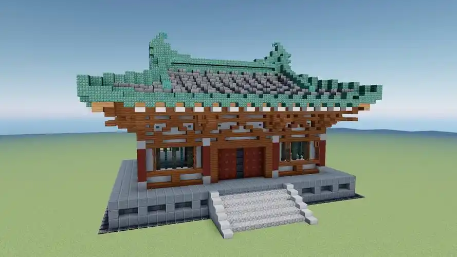 【我的世界】美丽的中式唐风建筑(欣赏)