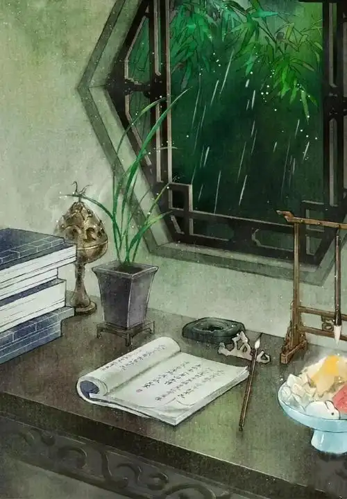 门外子规啼未休,山村落日梦悠悠.40句意境绝美的深情诗词