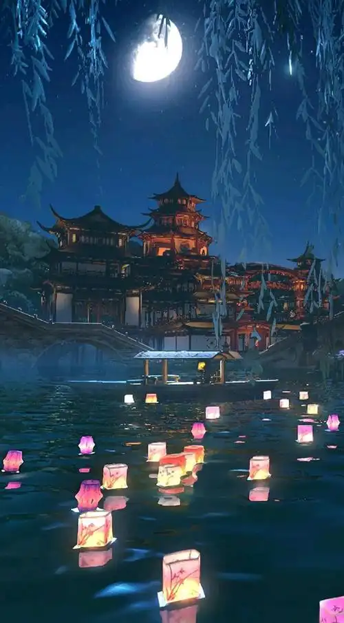 古风高清唯美背景图片分享寻一份静谧得一处安宁