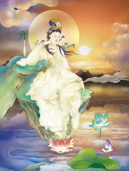 真正观音菩萨图片大全(超级精致的一组观世音菩萨圣像) - 赤虎壹号