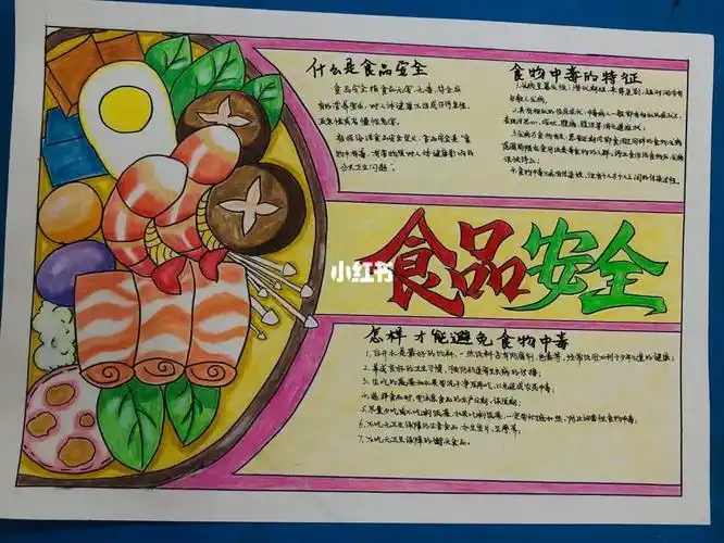 食品安全手抄报