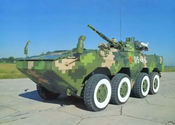 解放军又添利器,zbl-08轮式装甲步兵战车,战场上的步兵大八轮|装甲车