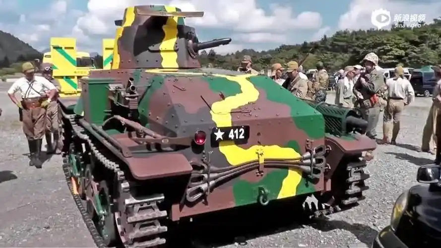 二战日军95式轻坦type95