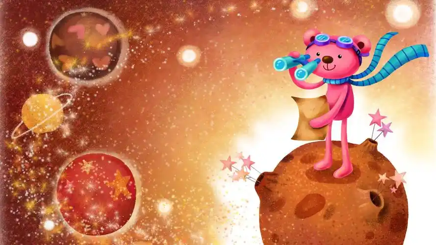 奇幻魔法星球桌面壁纸