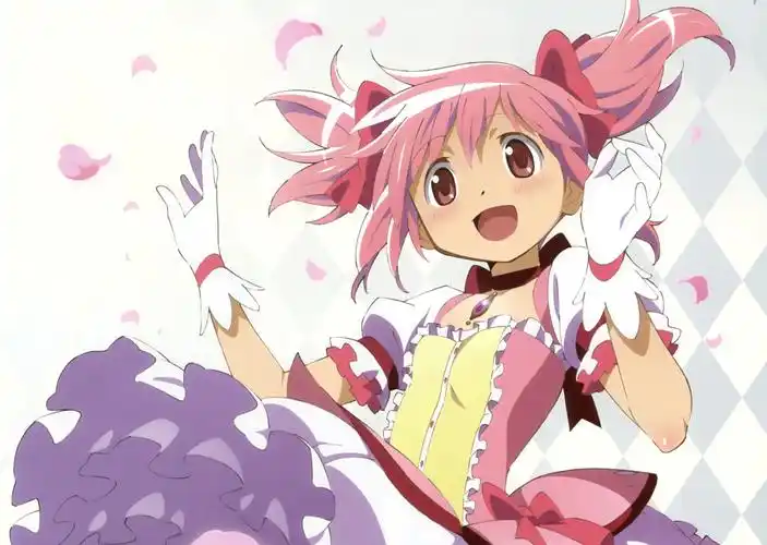 魔法少女小圆鹿目圆香电脑壁纸