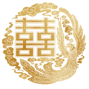 国潮风烫金凤凰神话神兽传统纹样装饰图案剪纸传统纹样葫芦矢量中国风