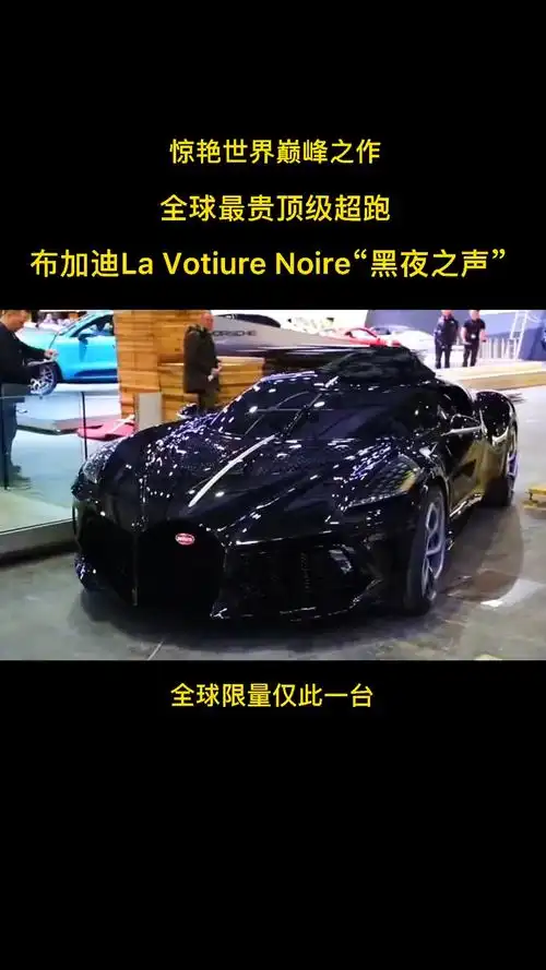 全球仅此一台的布加迪黑夜之声大家就不要点上面链接了吧我怕它的身价