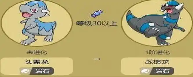 头盖龙几级进化