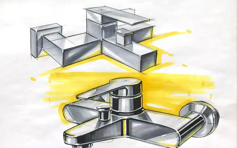 【产品设计】南京工业大学产品设计考研主讲老师马克笔金属材质案例