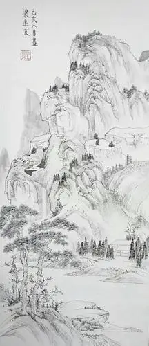 梁星发山水画作品100幅 - 美篇