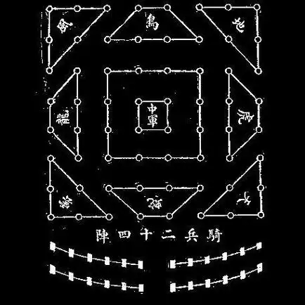 诸葛亮的八卦阵图八阵图传说是诸葛亮在三国时期创造的一种阵法.