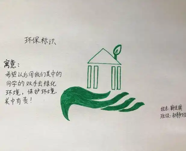 郝静班环保标识(标语)设计大赛活动