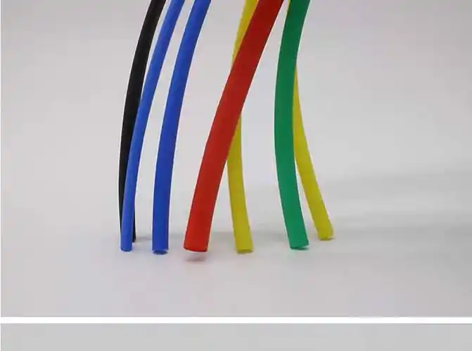 绝缘彩色热缩管电工热收缩光纤电线接头接线电缆保护加厚pvc套管绿色