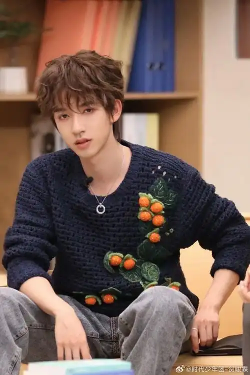 贺峻霖的爆炸发色