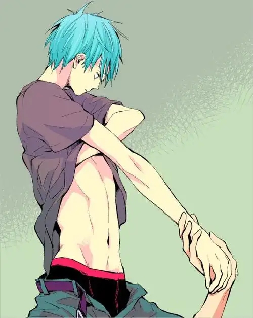 半粒奶糖w:#黑子的篮球##黑子哲也#还要什么我_(:з」∠)_ (tumblr