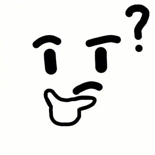 简约风格白底头像