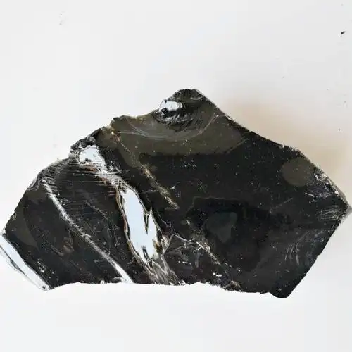 天然黑曜石原石 大块原矿石标本水晶原石雕刻料批发