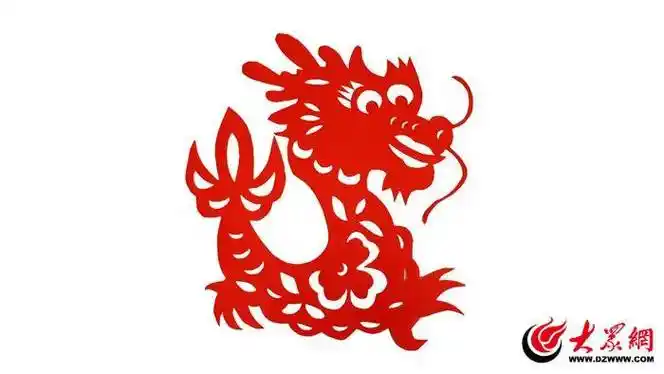 非遗剪纸"龙"重登场 东营市非遗传承人剪出喜庆龙年_陈子昊_张树凤