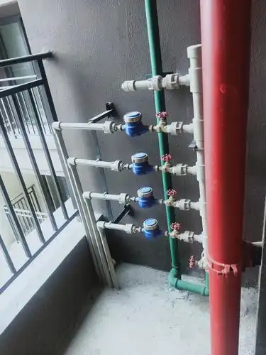 ▼水表已经安装好了