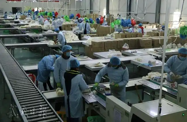 甘肃达利食品有限公司和甘肃森泰食品有限公司等企业扶贫车间,工人们