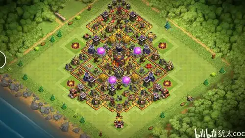 部落冲突10本护资源阵型10期分享附链接代码