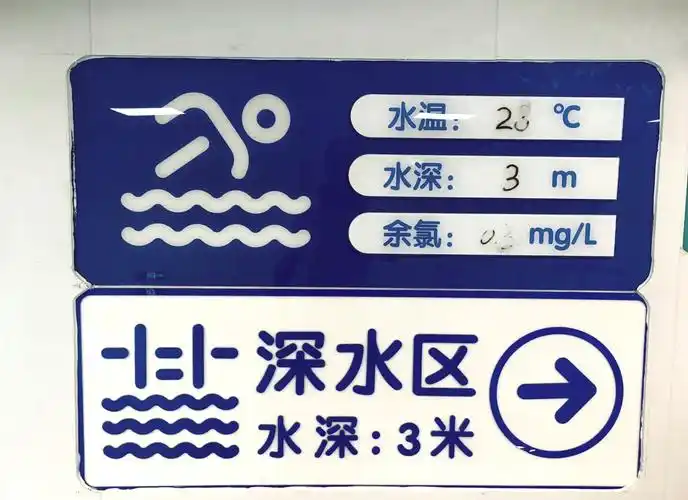 深水区早晨10点开馆,上午时段人多,有体校训练和众多泳者争相畅游