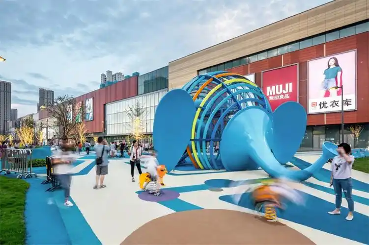 最积聚人气的儿童游乐装置景观设计打造商场最吸睛标志