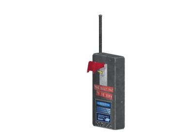 pbr简模 次世代 低模 引爆器 遥控器 对讲机 开关 远程开关 机械控制