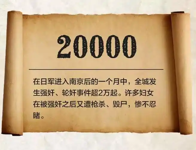 这段历史,这组数字,不能忘记!