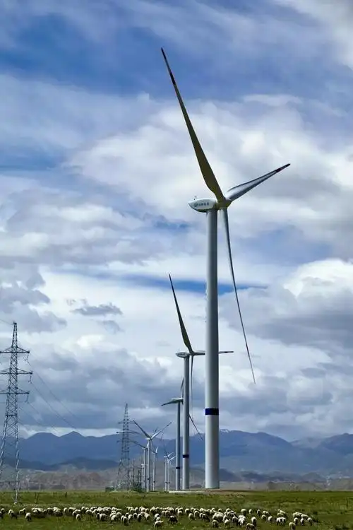 一路向西 零距离走近中国最大单体风电场!