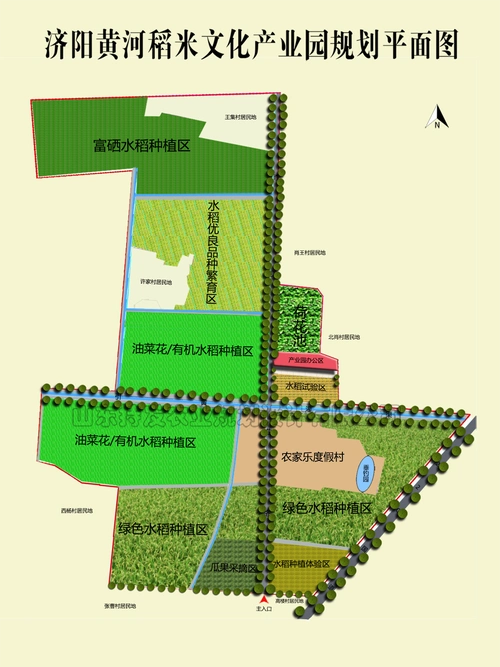 章丘高官寨甜瓜农业产业综合体总体规划