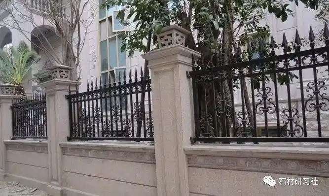 别墅石材围墙给你一份独特的安全感