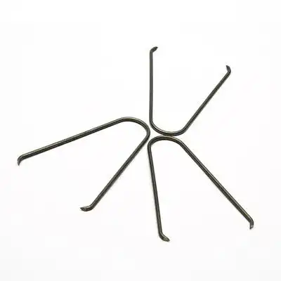 厂家生产钢丝卡簧 塑晾衣夹文件夹子弹簧 卡扣弹簧异形扣环弹簧