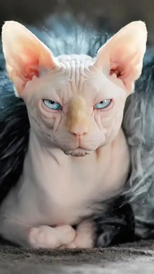 斯芬克斯猫,脸,看 iphone 壁纸