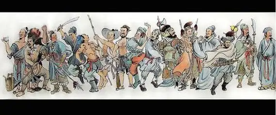 梁山好汉108将说到其中最敬佩的居然不是宋江