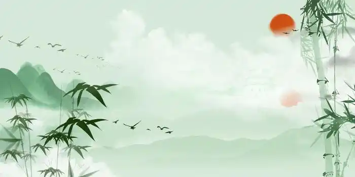 像素:1080 x 1920格式: jpgjpg中国风绿色水墨画h5背景像素:12048 x