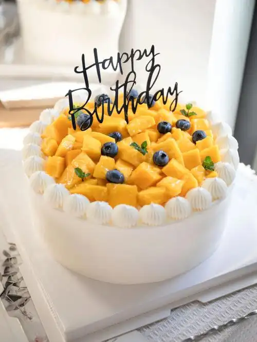 8寸芒果盛宴生日蛋糕