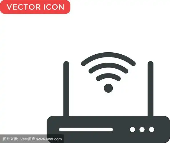 wifi路由器图标设计