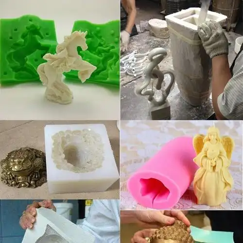 树脂摆件模具硅胶树脂工艺品翻模树脂翻模硅胶免费试样